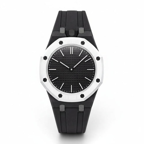 Black Royal Pop Strap with watch