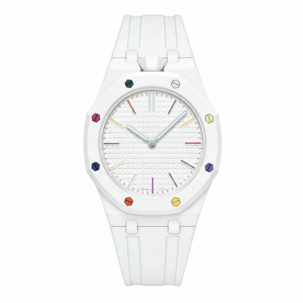 Royal Pop Strap white
